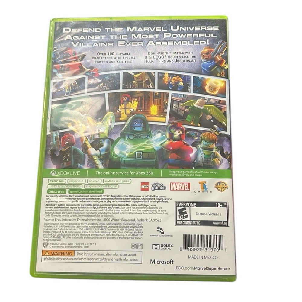 Xbox 360 Lego Marvel superheroes game - Picture 2 of 4